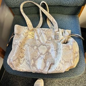 Michael Kors snakeskin purse